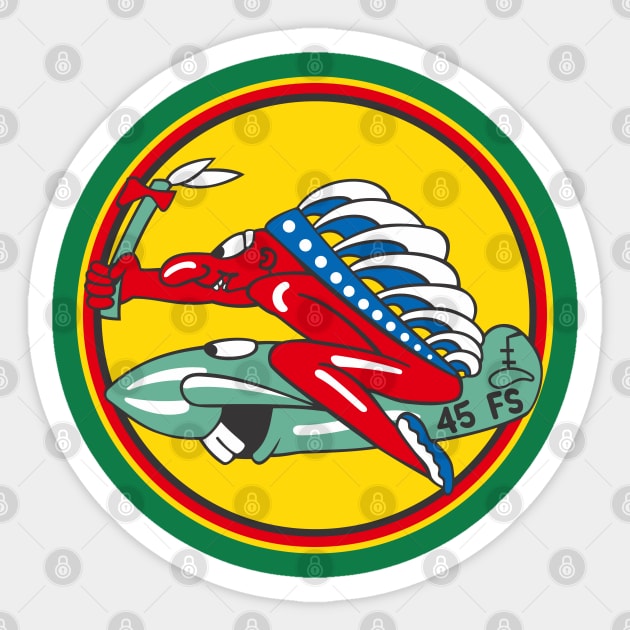 45th Fighter Squadron Sticker by MBK